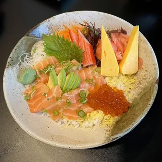 Sake-Ikura Don Dinner