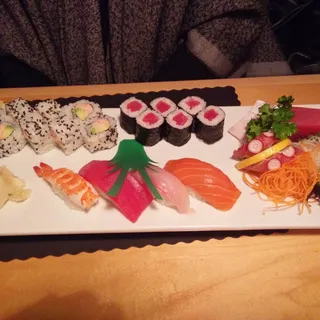 Sushi and Sashimi Dinner