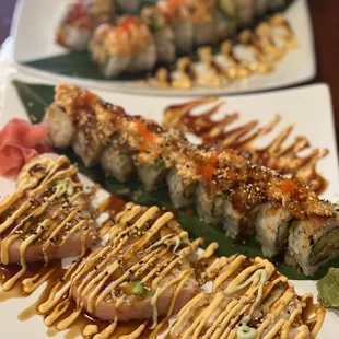 Valentine roll and Atlantic roll