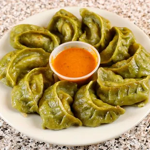 Vegetable momo.