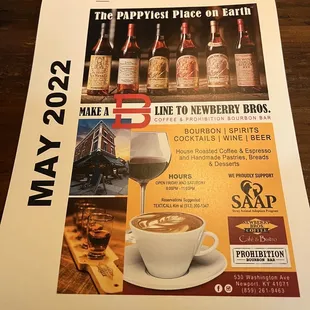 a cup of coffee on a table