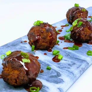 Spicy Korean Gochujang Meatballs