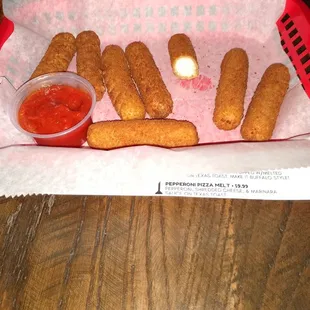 Mozzarella Sticks