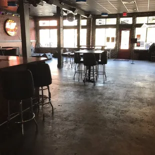Bar area.