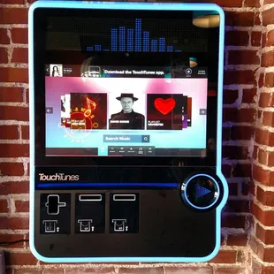 Fancy jukebox/photo booth combo