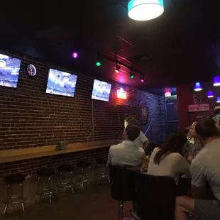 don&apos;t come here with your boyfriend, he&apos;ll never pay you any attention with all these TV&apos;s around lol