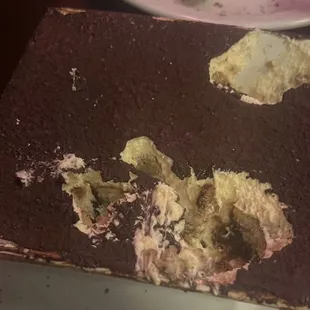 a piece of chocolate cake on a plate