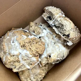 Cookies and cream scones (: