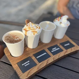 2023 fall flight. The stroopwaffle was our favorite by far!