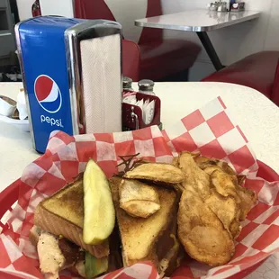 Great Southwest Chicken Melt special!