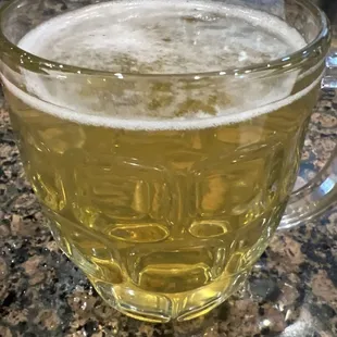 Pivo beer.   Czech pilsner with Sauvignon blanc