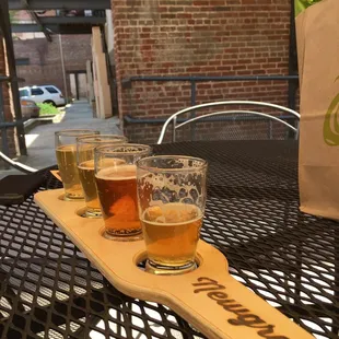 Beer flight