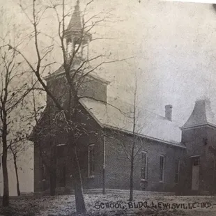 This Inn was built in 1893 and was The Lewisville School House.
