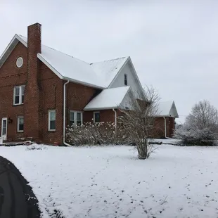 Picture perfect in the winter.