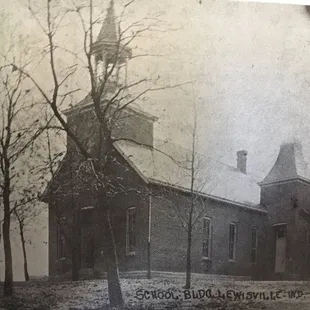 The Lewisville School House.