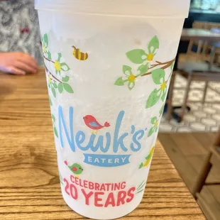 Cool cups - and happy 20 years!