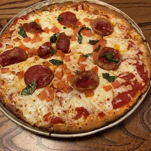 Pepperoni pizza