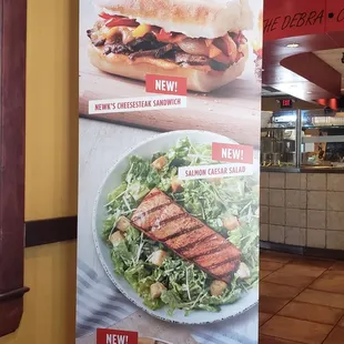 a menu for a newk&apos;s