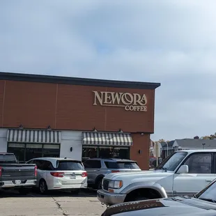cars parked in a parking lot