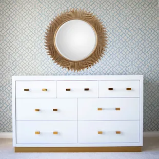 Astoria Dresser in White - made in the USA*