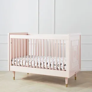 Uptown Baby Crib in Pink - made in the USA*