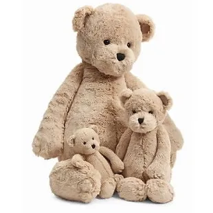 Bashful Bear Jelly Cats in S, M, &amp; L sizes..