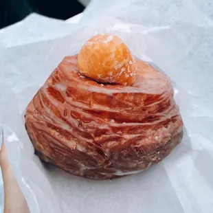 Cronut w/ complimentary doughnut hole