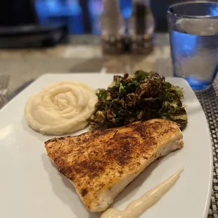 a plate of food on a table