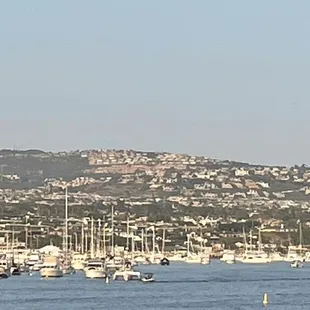 Scenery outside from our table