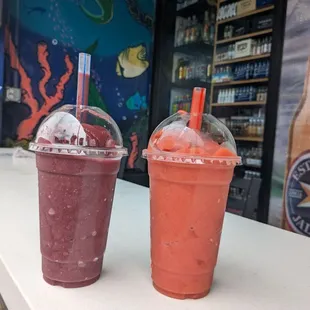 Acai and Strawberry Mango Smoothie