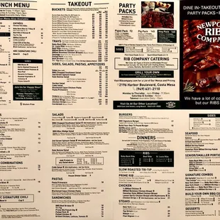 menu, sushi and sashimi