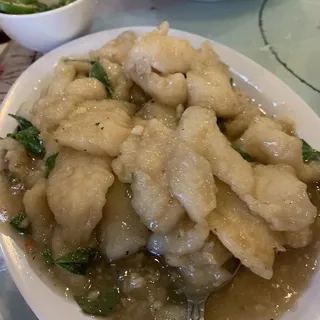 68. Fillet Fish with Basil Sauce