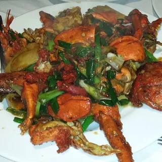 Lobster With Ginger And Green Onion