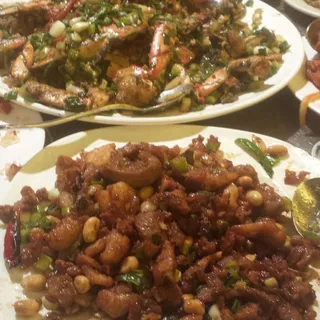 Kong Pao Chicken And Beef