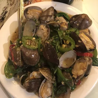 Clam Stir Fry