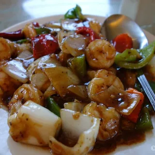 Shrimp With Garlic Sauce