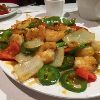 Shrimp With Curry Sauce