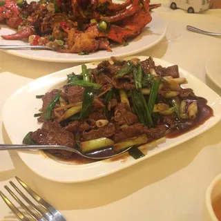 Beef With Ginger And Onion