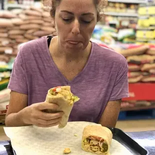 House of Shawarma in the back of the store