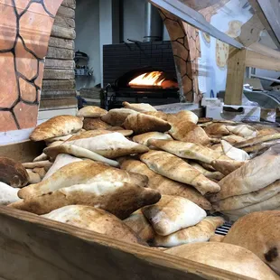 Fresh baked bread