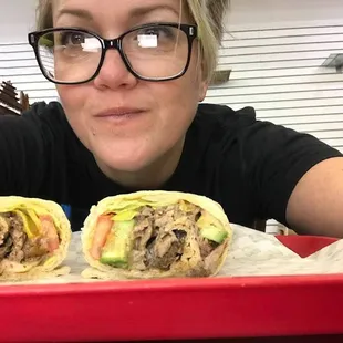 House of Shawarma in the back of the store