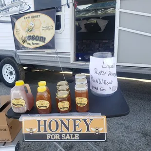 Come today we will be here all day until  it sold out  or every other weekend my daughter  is out side with RV  .