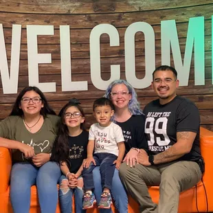 Our family has never been more excited to be at church!