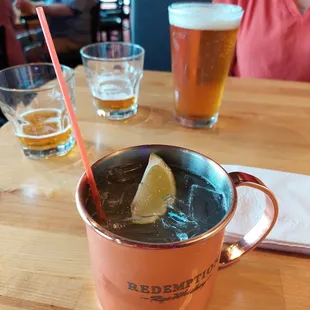 A Raspberry Mule and Castle Danger.