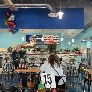 Counter/ Waiting area