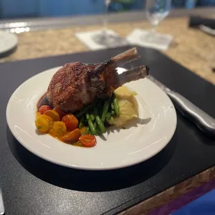 a plate of food