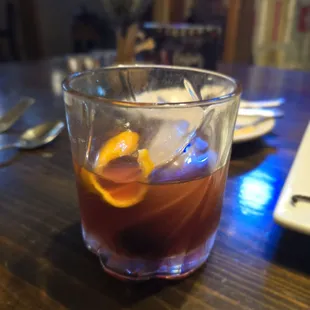 Tequila old-fashioned