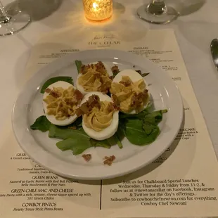 Smoked Salmon Deviled Eggs