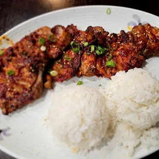 Dinner@Newton Dining Korean Restaurant; 7/14/2023.Dine-In. Hubby David ordered, Spicy Chicken &amp; took his leftovers 4 lunch @work today.