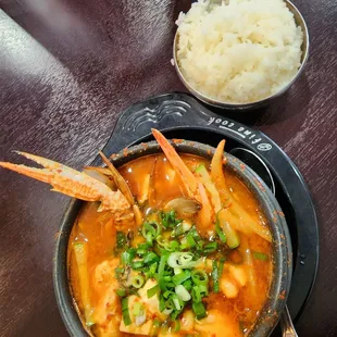 Seafood Tofu Soup